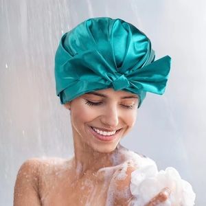 Shower Cap, Green, Waterproof